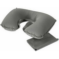 Inflatable Travel Pillow with pouch
